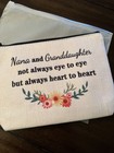 Cosmetic Bag Makeup Bag Nana And Granddaughter Not Always Eye To Eye But Always — photo 2