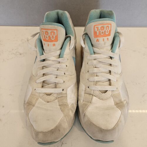 Nike Air Max 180 Paradise Aqua Vintage Sneakers 2010 Size US 12 UK 11 - Foto 2 di 8