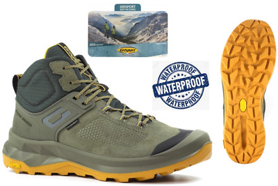 GRISPORT SHERMAN WANDERSCHUHE HERREN WASSERDICHT VIBRAM SOHLE LEDER NEU TREKKING