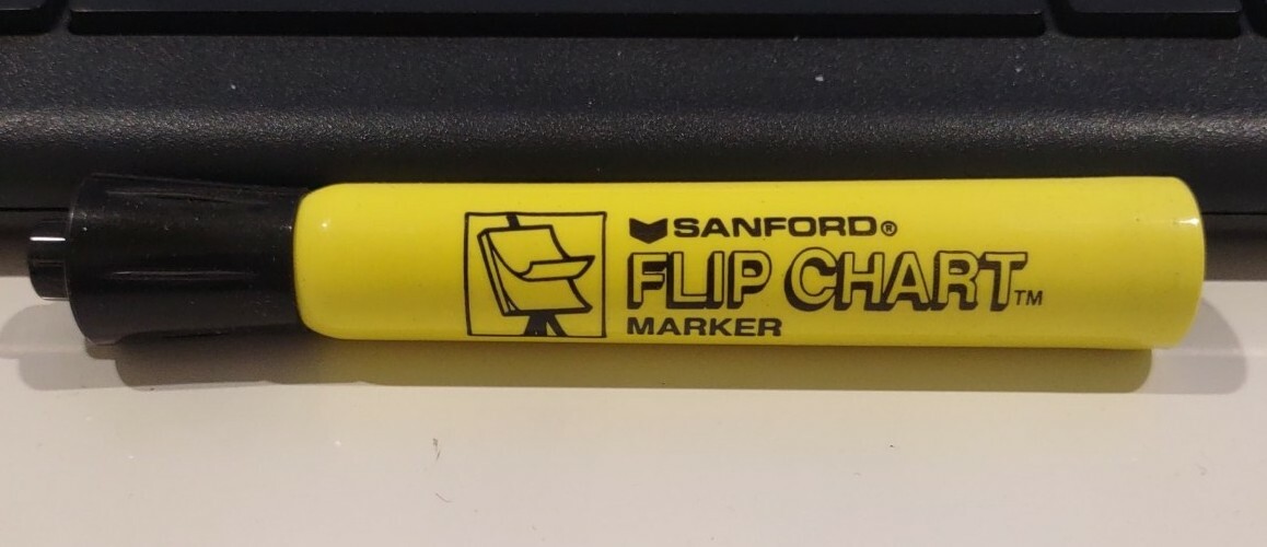 Sanford Flip Chart Marker YELLOW - New