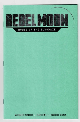 Titan Rebel Moon House of the Bloodaxe #1 GREEN BLANK Sketch Cover Variant -