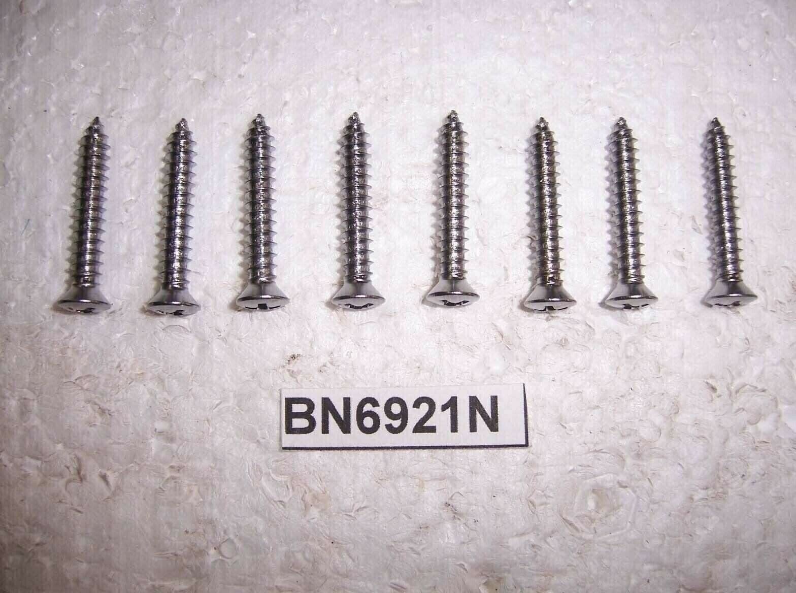 HEADLAMP HEADLIGHT BEZEL SCREWS 8 CHROME 69 FIREBIRD BN1391 eBay