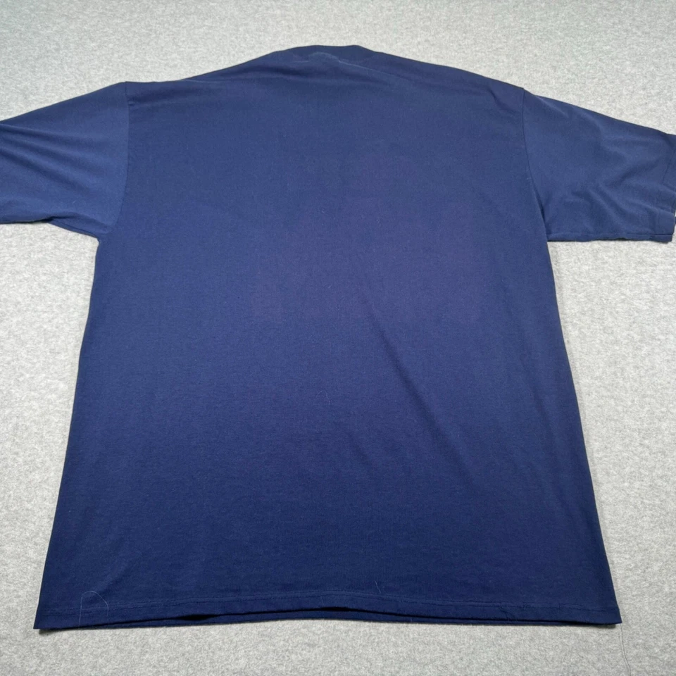 Vintage Bow Hunters Shirt Adult Large Blue Single Stitch Men 90s Hunting Outdoor - Image 4 of 4