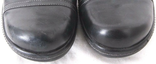 ECCO Ankle Strap Buckle Cap Toe Mary Jane Heels Clogs shoes EU 41 Women's 10.5 - Picture 4 of 7