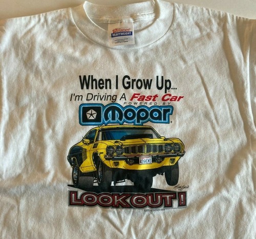 Camisetas Mopar talla niños, varillas de arrastre 100 % algodón para Dodge Plymouth NHRA - Imagen 5 de 19