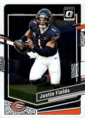 JUSTIN FIELDS 2023 Donruss Optic Base #36 NFL Bears  ID:109255