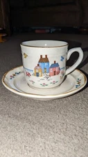 Vintage International China Marmalade Japanese Stoneware Cup/Saucer