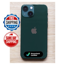 Apple iPhone 13 128GB 512GB Clean ESN Unlocked AT T 5G - Green Starlight Red