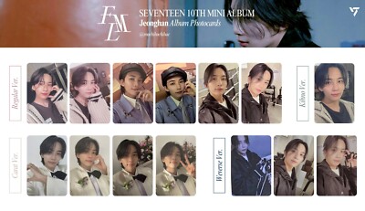 JEONGHAN SEVENTEEN - FML - Normal CARAT Weverse kihno kit Official