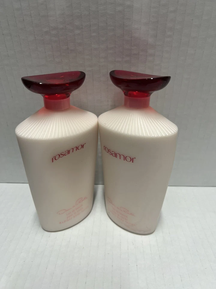 OSCAR DE LA RENTA ROSAMOR лосьон для тела 6,6 унций лот из 2 оригинальной формулы - Изображение 4 из 4
