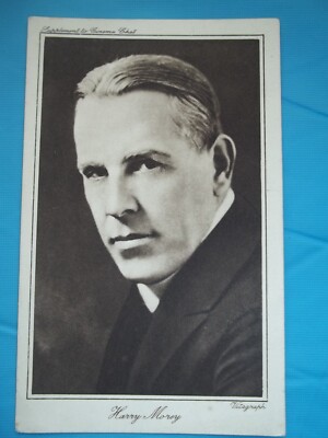 ANTIKES FOTO VON HARRY MOREY BÜHNENSCHAUSPIELER UM 1900 ERGÄNZUNG ZUM KINOCHAT
