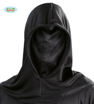2950 GUIRCA Maschera cappuccio cavaliere oscuro halloween adulto mod