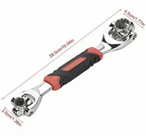 SANON Multi-functional Ratchet Wrench 48-in-1 360° Rotation Stainless Steel - Picture 7 of 11