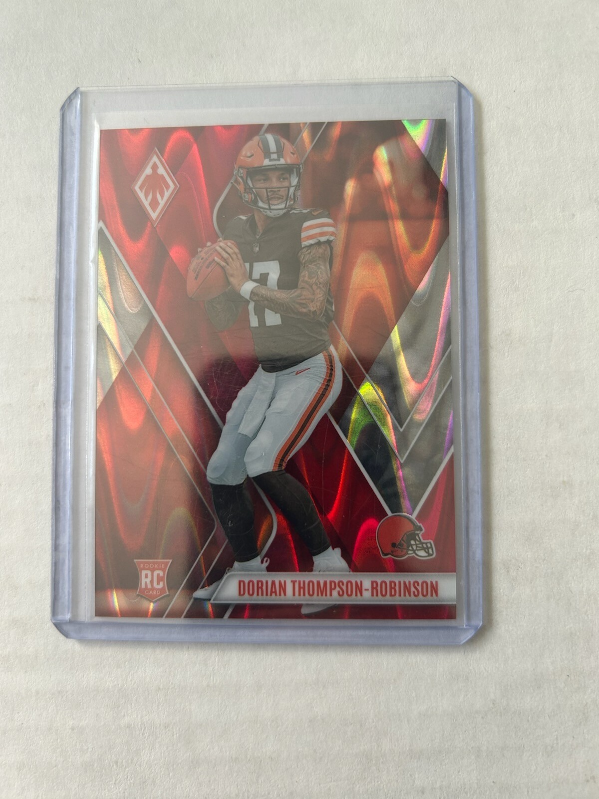 2023 Panini Phoenix #124 Dorian Thompson-Robinson Red Seismic /199