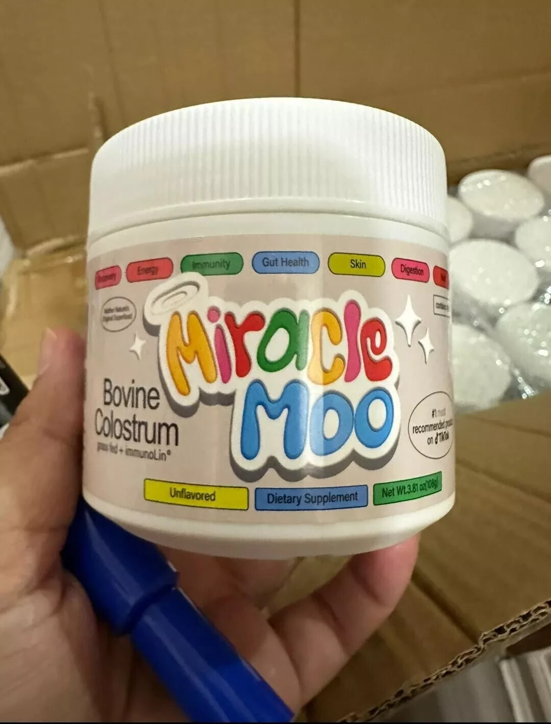 Colostrum Supplement for Gut Health Hair Growth Beauty and Immune Support - USA