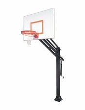 First Team Force Endura Steel-Aluminum In Ground Adjustable Basketball System