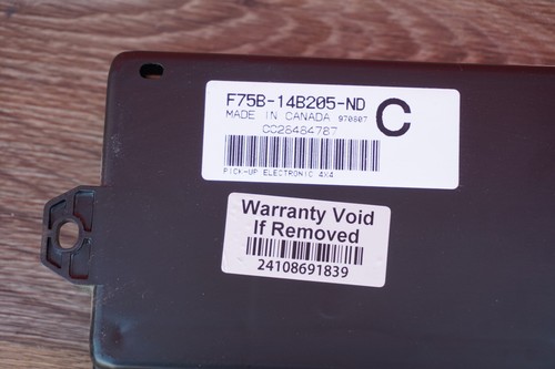 1997-1998 FORD F150 F250 4WD PICKUP GEM MODULE PRE PROGRAMMED F75B-14B205-ND - Picture 2 of 3