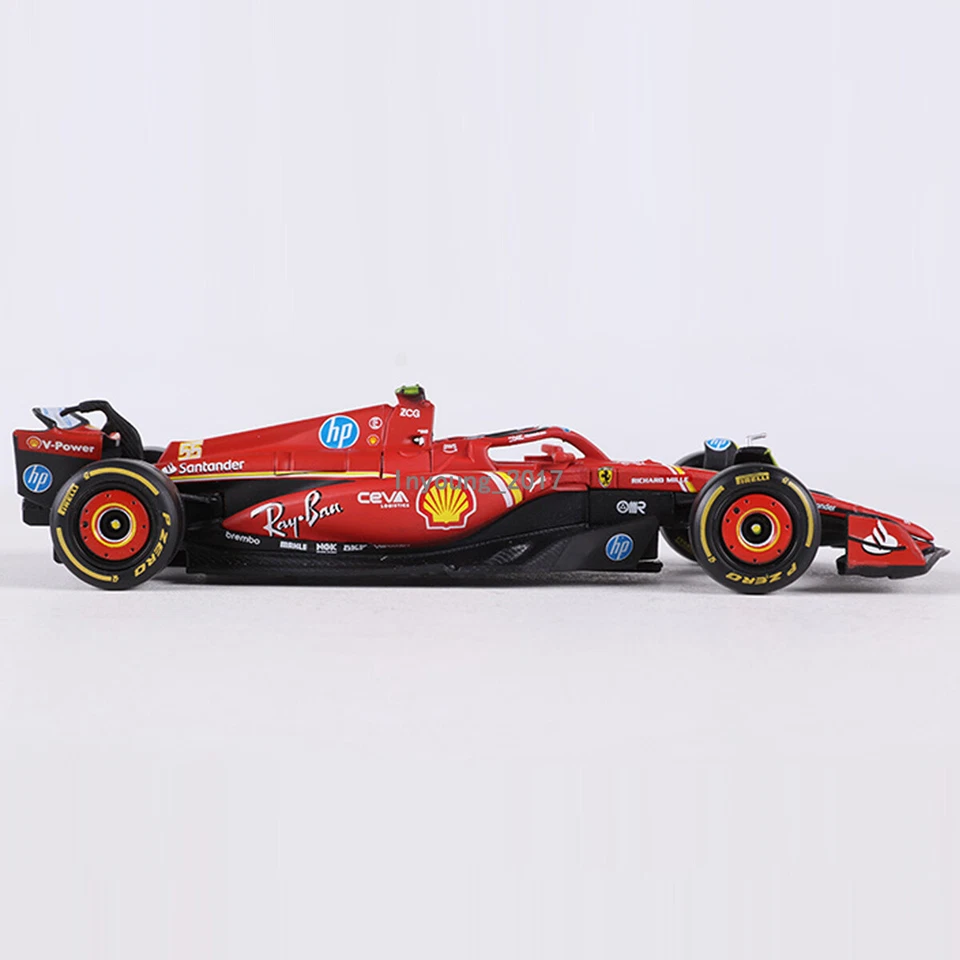 1/43 Scale F1 Ferrari SF-24 Diecast Model Car Formula 1 Team Carlos Sainz 55 - Image 3 of 4