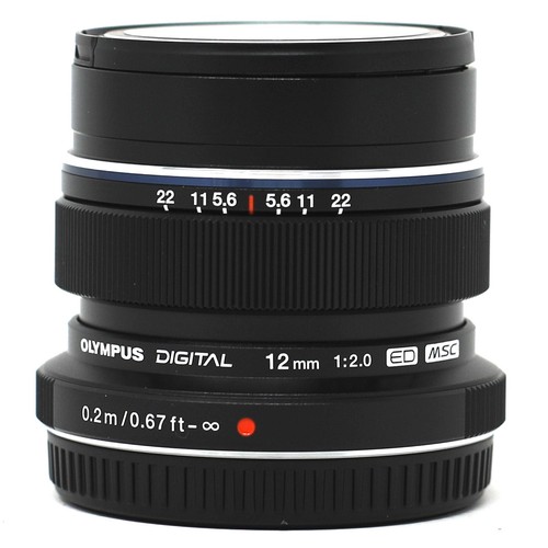 Olympus 12mm f2 M.Zuiko Digital ED Lens (Black) Camera Lens - Picture 12 of 12