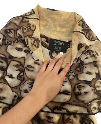 Rare Jean Paul Gaultier Faces Long Sleeve | eBay