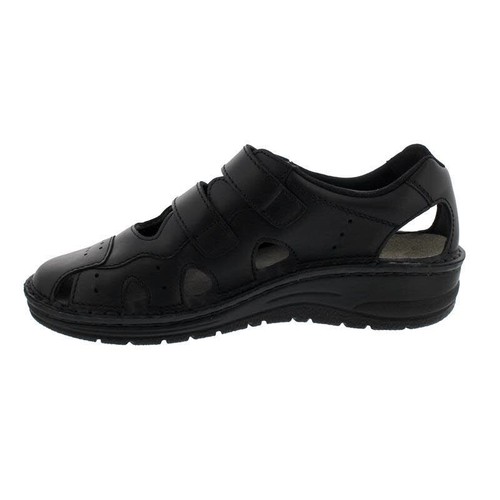 Zapato bajo Berkemann TEC-PRO LARENA, cuero/trabajo/negro, velcro, ancho - Imagen 5 de 10