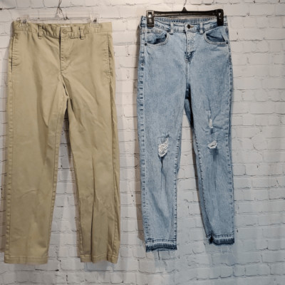 Two pair of girl's Cat & Jack pants