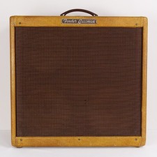 1959 Fender Bassman 5F6-A Amplifier Amp Vintage Tweed and Super Clean 