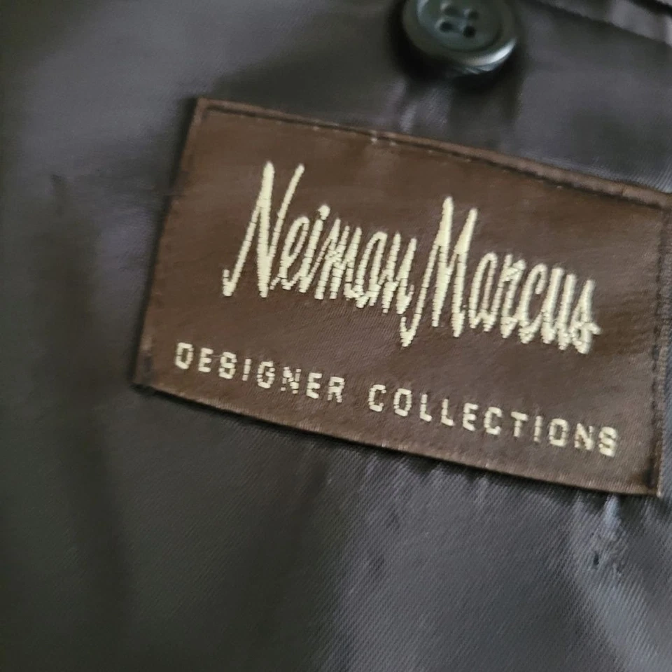 Neiman Marcus Black Cashmere Sport Coat - Image 4 of 4