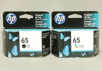 HP 65 Black 65 Tri-Color Ink Cartridge 