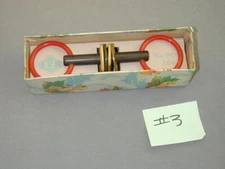 Vintage E-Z Products Catalin Bakelite Early Plastic Teether In Box 1930's #3