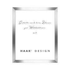 Cornice portafoto Bira argento lucido 40 misure cornice MDF misura XXL