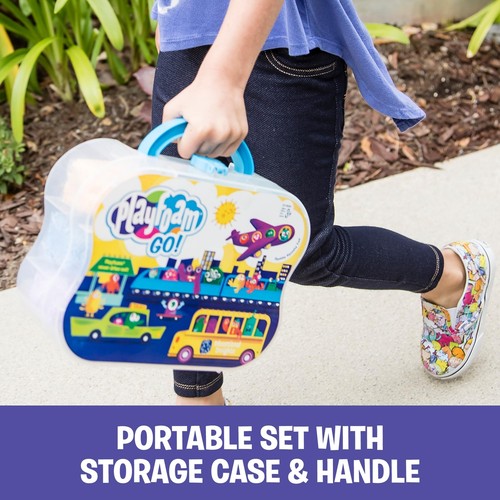 Playfoam Go Travel Sensory Fidget Toy with 8 Colors and Molds for Kids - Picture 2 of 7