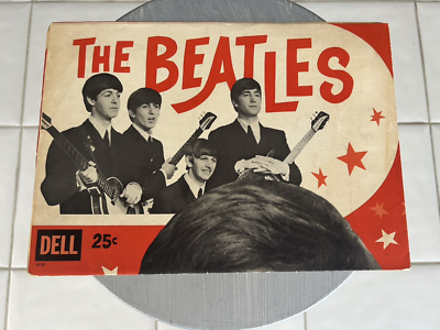 The Beatles 大型ポスター The Beatles Original 1964 HUGE Dell Color Banner Poster 52 1/2