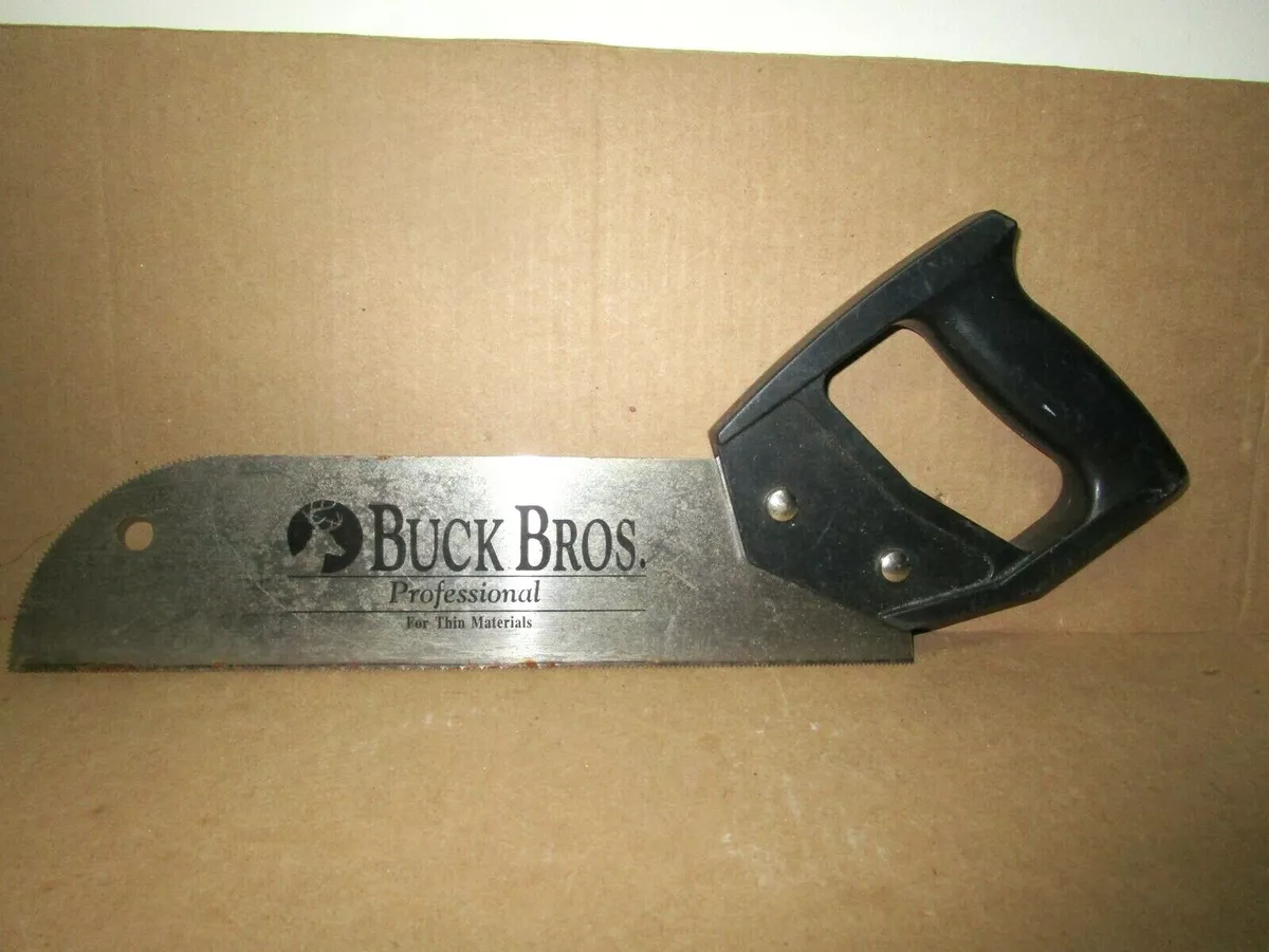 Buck Bros. Professional thin metal or laminate saw eBay