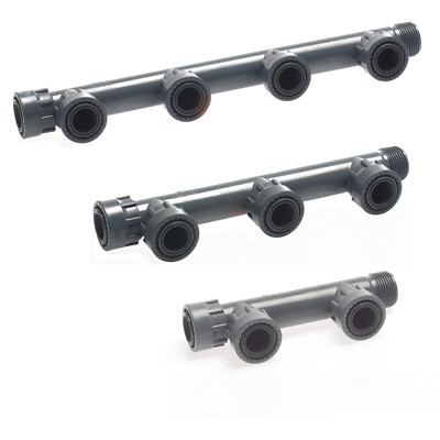 Rain Verbinder 1'' PVC Multi-T Verteiler 2 3 4 fach Ventilverteiler Verschraubung