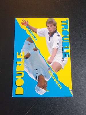 053 SIEMERINK FERREIRA DOUBLE TENNIS CARD INTREPID FLASH ATP TOUR WORLDWIDE 1997