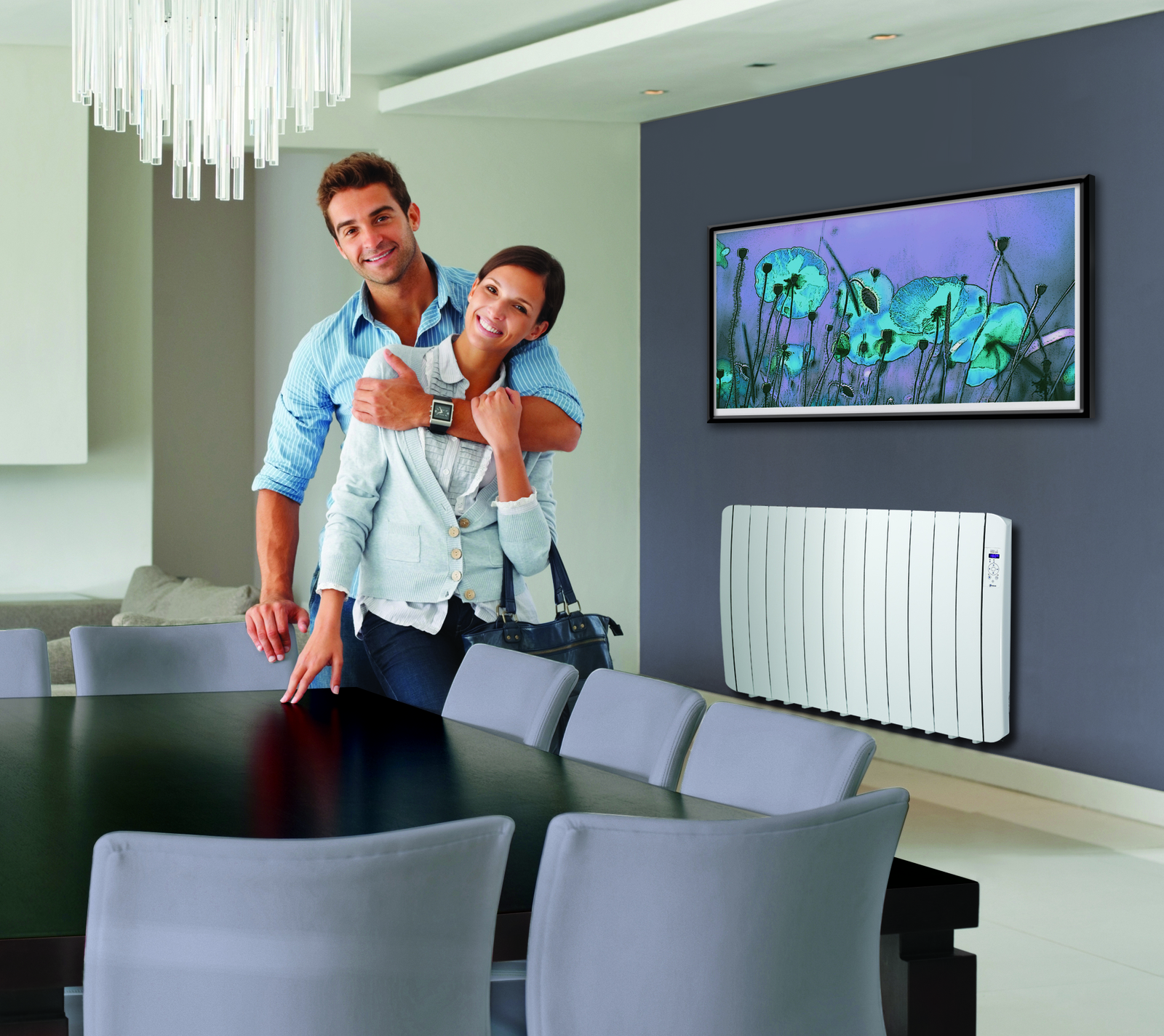 Haverland 1 kW Designer LCR Electric Heater Radiator Wall Mounted ECO-RADS1000  | eBay