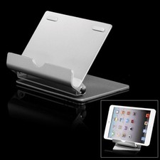Aluminum Metal Tablet Desk Holder Stand for iPad Samsung iPhone 6 5 Kindle Phone