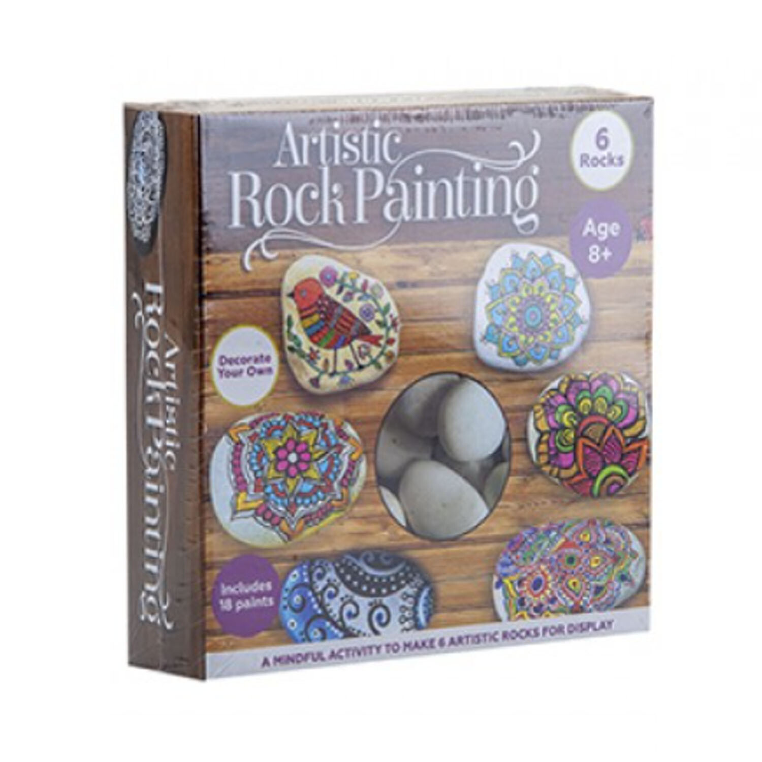 ROCK PAINTING SET Kids Adults Creative Activity Craft Kit Birthday Gift