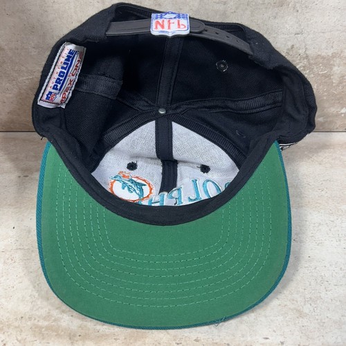 Miami Dolphins Vintage 90s Apex One Pro Line Cap NFL Logo Snapback Mütze Lesen - Bild 5 von 6