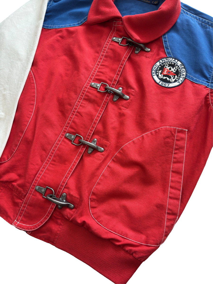 Polo Ralph Lauren Regatta Clasp Jacket L Vintage 90s Sailing
