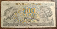 23 February 1970 Republic Head of Aretusa Lire 500