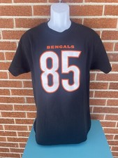 NFL Team Apparel Cincinnati Bengals Tee Higgins 85 Large T Shirt