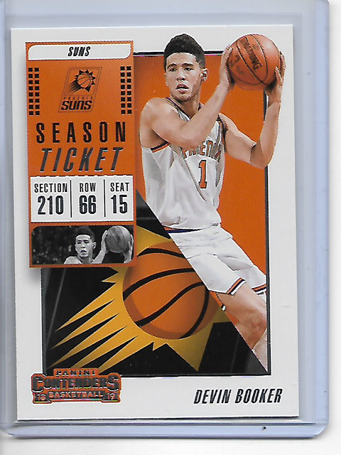 2018 19 Panini Contenders Devin Booker Base Card EBay
