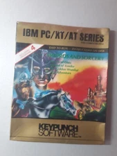 IBM PC/XT/AT SERIES Swords and Sorcery Video Game New box damage Free Shipping