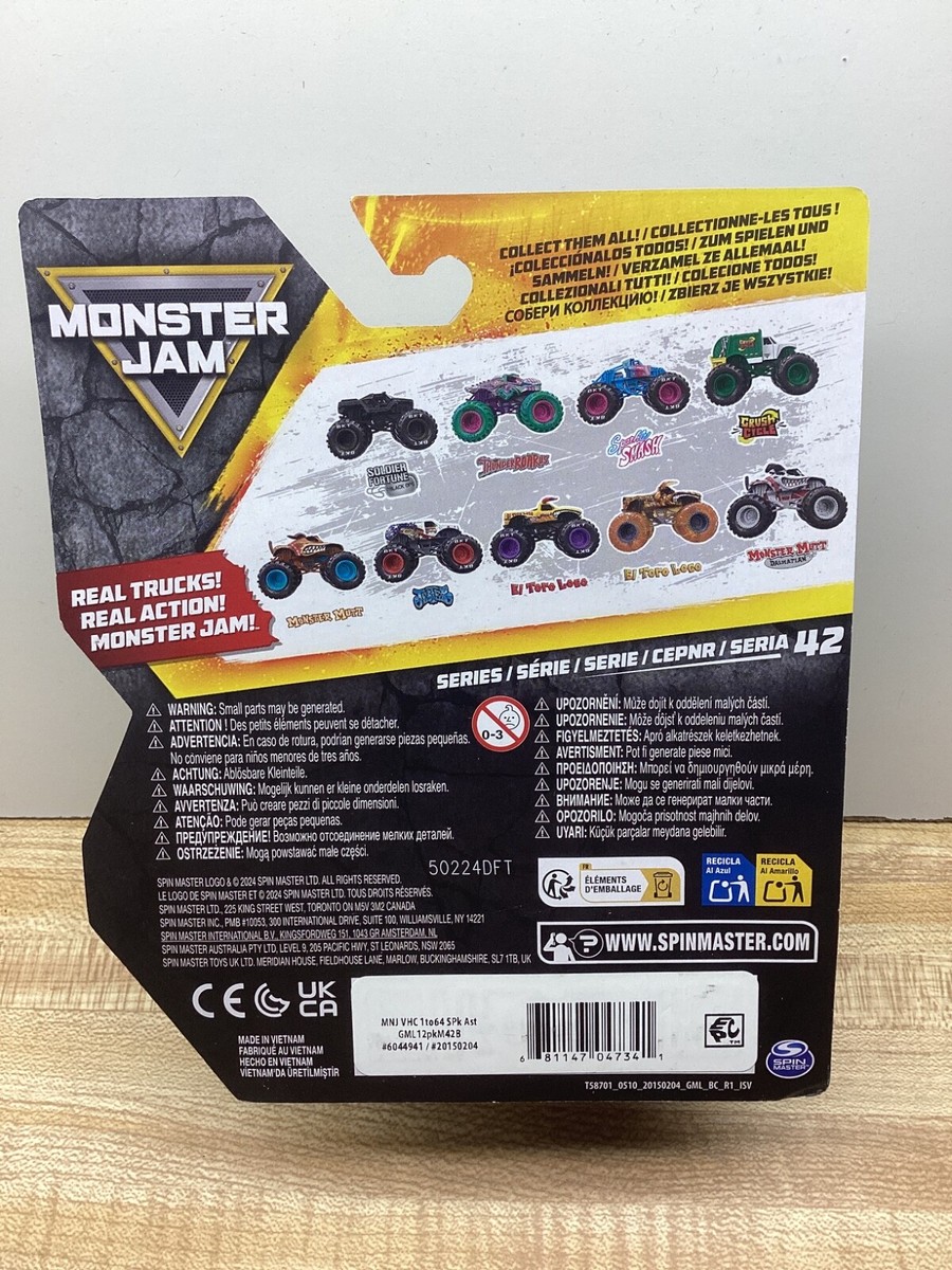 Spin Master Monster Jam Series 42 Sparkle Smash Training Truck