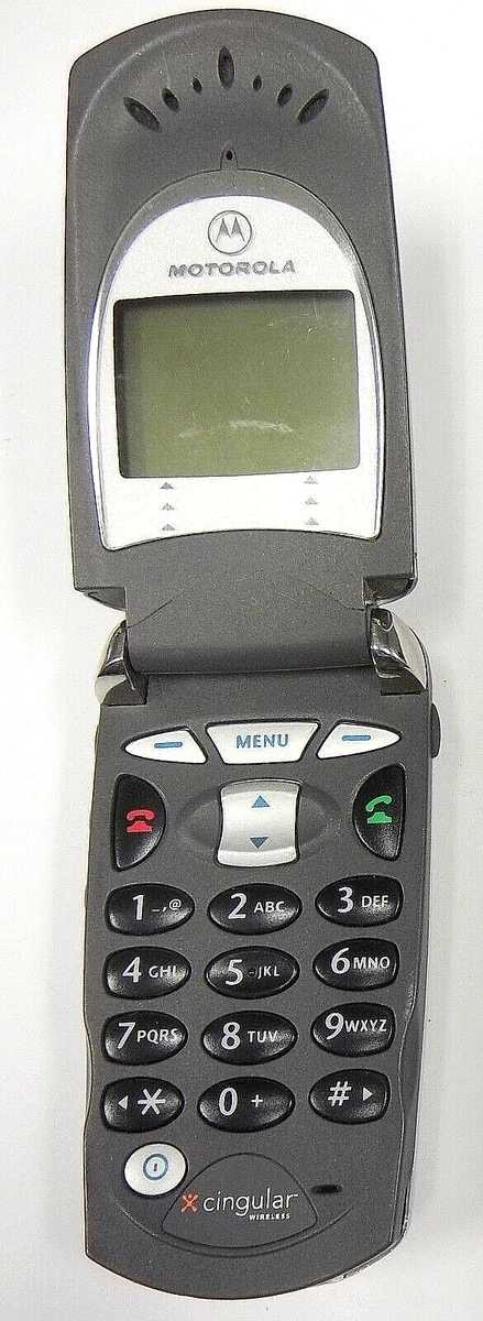 Motorola V series V60 - Silver ( AT&T / Cingular ) Very Rare GSM Phone -  READ | eBay