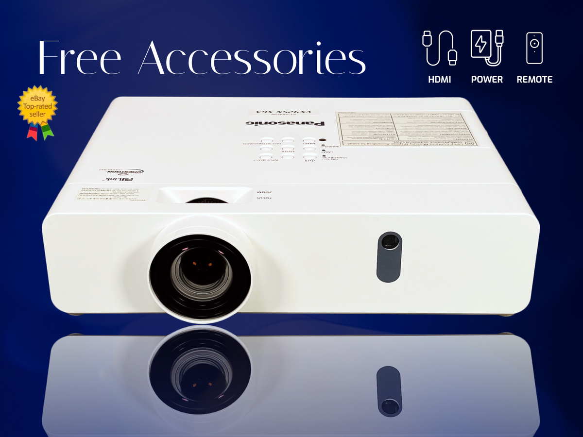 Panasonic PT-VX425NU 3LCD Projector Wireless 4500 Lumens 4K 10W