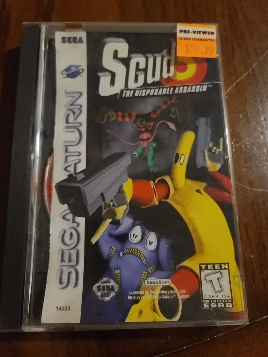 Scud the disposable online assassin sega saturn