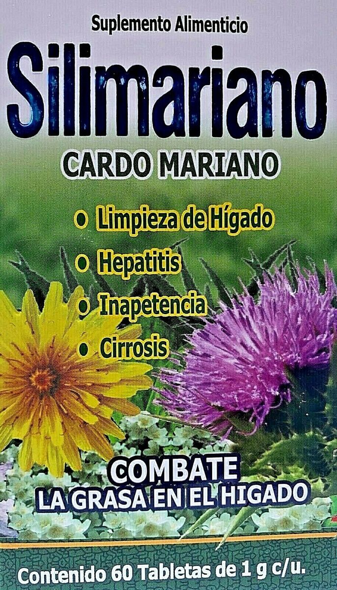 SILIMARIANO Cardo Mariano 60 Tablets 